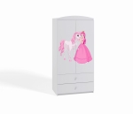 Szafa Babydreams Księżniczka i konik