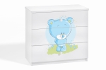 Babydreams komoda niebieski miś