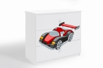 Babydreams komoda auto wyścigowe