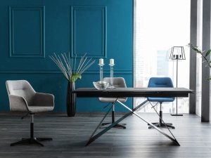 Westin II czarny efekt kamienia / czarny mat (160-240)X90