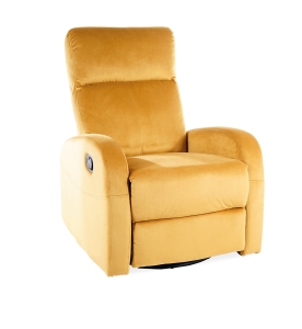 Olimp fotel rozkładany z funkcją bujania curry