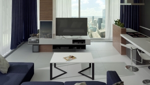 Stolik GAVINO biały