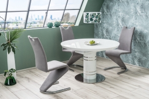 Stratos biały lakier 120(160)x120