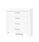 Komoda z szufladami CEZAR C9 biały