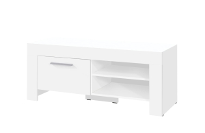 Szafka RTV 120cm - CEZAR C15 biały