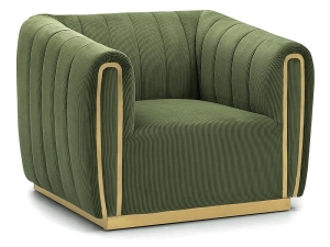 Santorini fotel zielony