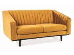 Asprey curry sofa bluvel 68 / nogi wenge