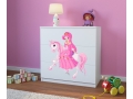 komoda babydreams księżniczka na koniku biala.jpg