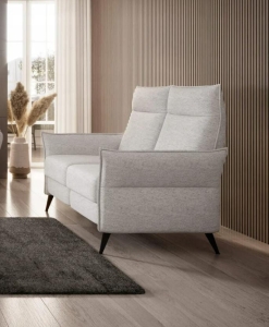 Sofa XAVI S 2R - 2 osobowa / Podnóżek + regulowane oparcie