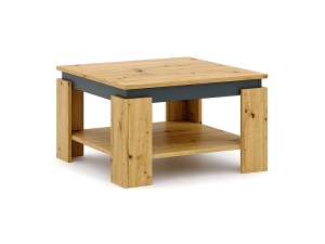 ŁAWA AGAVA DĄB ARTISAN / ANTRACYT 68x68