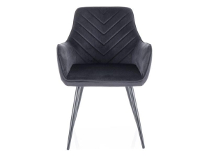 KRZESŁO FIG VELVET CZARNY STELAŻ/CZARNY BLUVEL 19