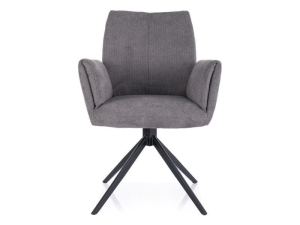 KRZESŁO COCO II VARDO CZARNY STELAŻ / SZARY 11