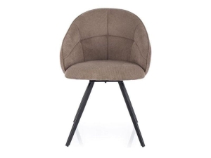 KRZESŁO CAPRI VARDO CZARNY STELAŻ / C.BEŻ 35