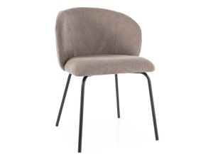 KRZESŁO KEVIN VARDO CZARNY STELAŻ /C. BEŻ 35