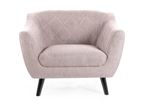 FOTEL MOLLY 1 BREGO BEŻ 34 / WENGE