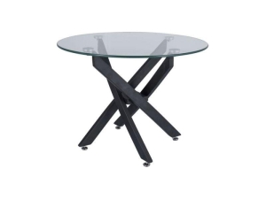 ŁAWA AGIS A TRANSPARENTNY/CZARNY FI60X45