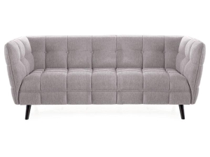 SOFA CASTELLO 3 BREGO SZARY 10 / WENGE