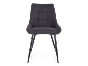 KRZESŁO KLIF BJORN CZARNY STELAŻ/C.SZARY 16