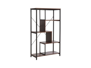 REGAŁ NET A CIEMNY ORZECH/CZARNY