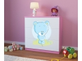 komoda babydreams niebieski miś różowa.jpg