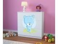 komoda babydreams niebieski miś biała.jpg