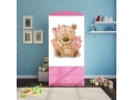 szafa babydreams miś z kwiatkami różowa.jpg