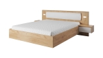 Xelo dąb craft złoty + biały 160x200