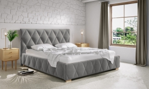 Łóżko tapicerowane - TRIVIO