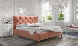 Łóżko tapicerowane - ELEKTRA