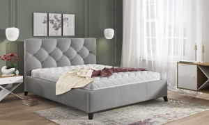 Łóżko tapicerowane - KASANDRA