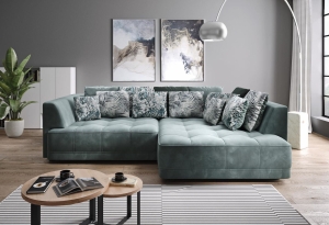 Narożnik TIGA z elektrycznie wysuwanym siedziskiem 