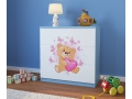 komoda babydreams miś z motylkami niebieska.jpg