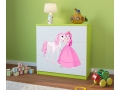 komoda babydreams księżniczka i konik zielona.jpg